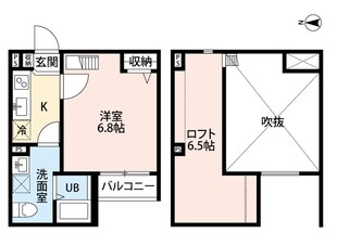 Joelle　新今里の物件間取画像